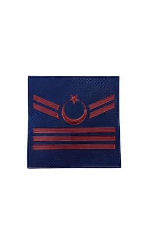 Jandarma Asayis Uzman Cavus 3 Kademe Lacivert Renkli 3D Termoplastik Kol Rutbe