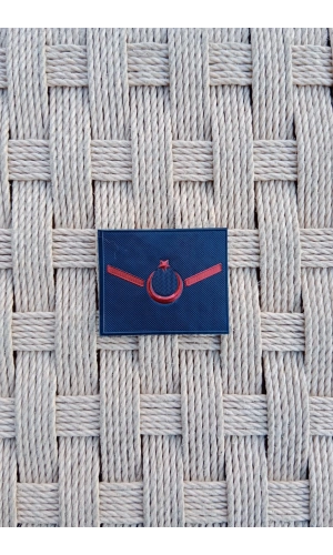 jandarma asayis uzman onbasi 3d plastik mini gogus tisort rutbesi