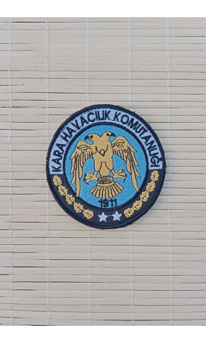 kara havacilik komutanligi 1911 nakis islemeli arma patch pec