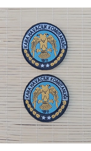 kara havacilik komutanligi 1911 nakis islemeli arma pec patch