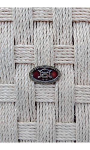 Kara Kuvvetleri Astsubay Kita Hizmet Harici 2 Yildiz Metal Gogus Brove Minyatur Mini Rozet