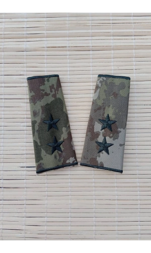 Kara Kuvvetleri Kamuflaj Renkli Ustegmen Omuzluk Apolet Rutbe