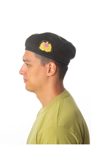 kara kuvvetleri koyu yesil renkli dahili harici seta urbam kasmir subay kokartli ikmal yan kase bere