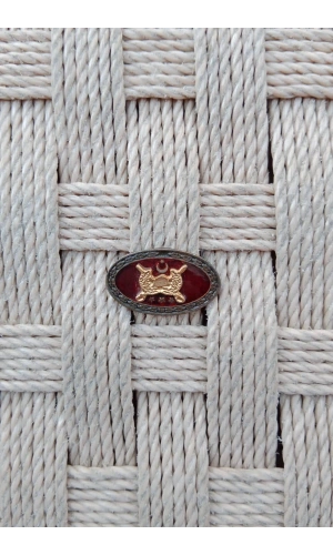 Kara Kuvvetleri Subay Kita Hizmet Harici 3 Yildiz Metal Gogus Brove Minyatur Mini Rozet