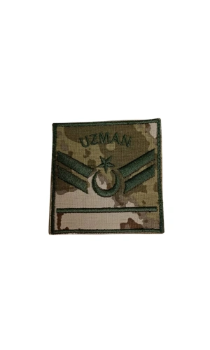 kara kuvvetleri uzman cavus 1 kademe kamuflaj renkli nakis kol rutbe