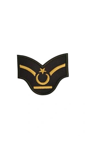 Kara Kuvvetleri Yedek Astsubay Dahili ve Harici Haki Bez Nakis Kol Rutbe