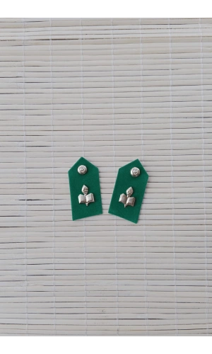 kara kuvvetleri yesil kumas ogretmen subay harici yaka spoleti