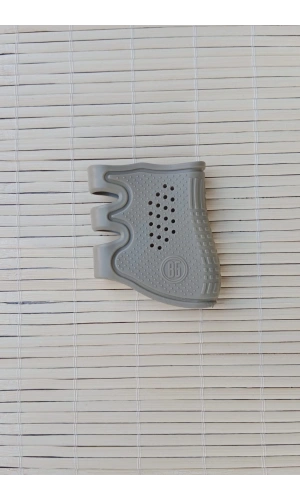 kum beji renkli 9 mm tum silahlara uyumlu black grips silikon silah kabza