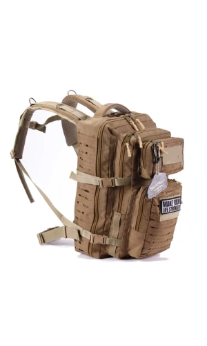 kum renkli 50 litre cordura kumas koruklu operasyon dagci askeri taktik sirt cantasi