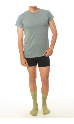 Kutahya Hava Er Komutanligi Bedelli Acemi Askerlik Gri Fanila Boxer Corap