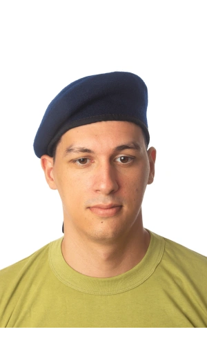 lacivert renkli urbam seta kasmir askeri yan bere