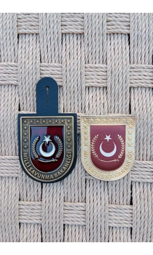 milli savunma bakanligi askerlik subeleri okullar 1 nolu harici metal ve plastik gogus brovesi