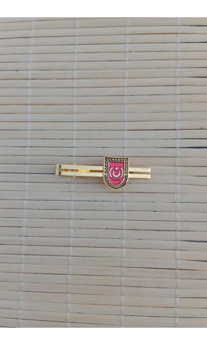 milli savunma bakanligi broveli amblemli paslanmaz celik mineli renk atmaz masali harici kravat ignesi