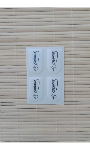 Mustafa Kemal Ataturk imzali Silah Kabze Sarjor Alti Yapistirmali Sticker