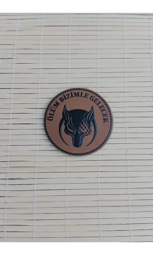 olum bizimle gelecek 3d tpu termoplastik gogus arma pec patch