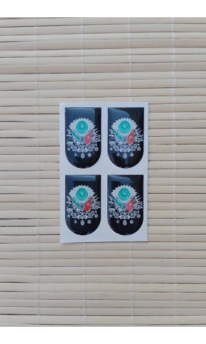 Osmanli imparatorlugu Armasi Silah Kabze Sarjor Alti Yapistirmali Sticker