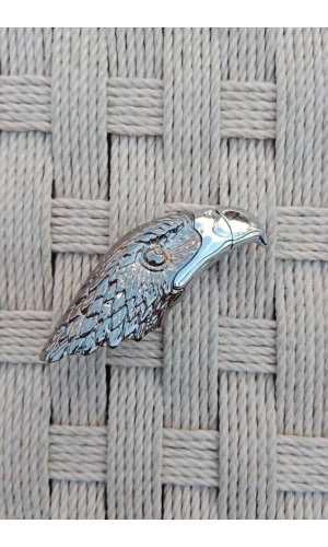 Ozel Tasarim Beyaz renkli Kartal basli manyetolu gazli premium cakmak