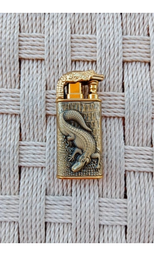 Ozel Tasarim Sari Renkli Timsah Kabartmali Manyetolu Purmuz Cakmak