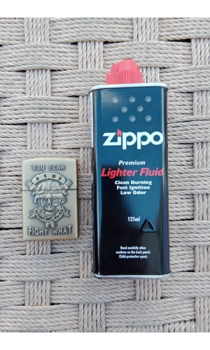 Ozel Tasarim Sari renkli You Fcar Fight What Yazili Kuru Kafa kabartmali premium zippo Cakmak