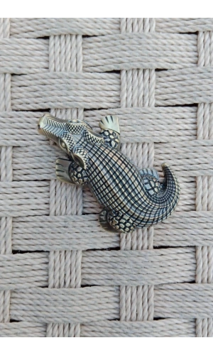 Ozel Tasarim Timsah Crocodile Alligator Kabartmali Manyetolu Purmuz cakmak