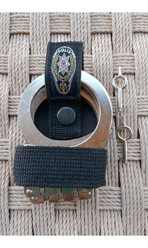 paslanmaz celik polis egm menteseli vurgun kelepce ve cit citli acik kelepce kilifi