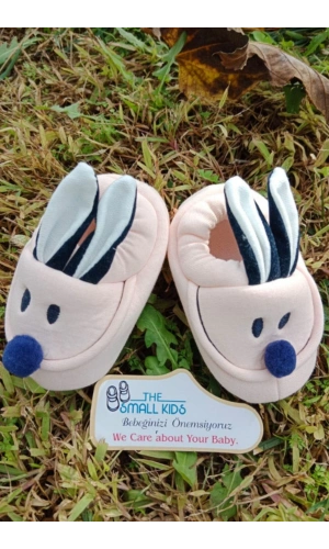 pembe renkli ici pamuklu bilek kismi lastikli organik ortopedik cocuk bebek ilkadim patik kanvas sneaker casual ayakkabi