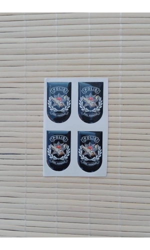 Polis Ozel Harekat Yazili Silah Kabze Sarjor Alti Yapistirmali Sticker
