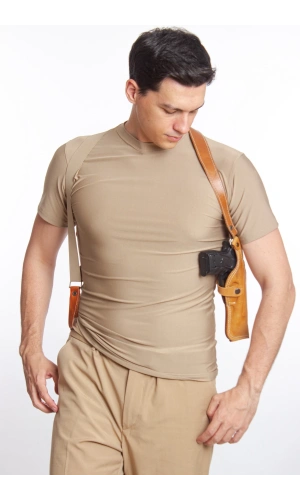 Sag El Hardal Renkli Hakiki Deri ozel uretim Tekli Koltukalti Kaliteli Airsoft Silah Kilifi