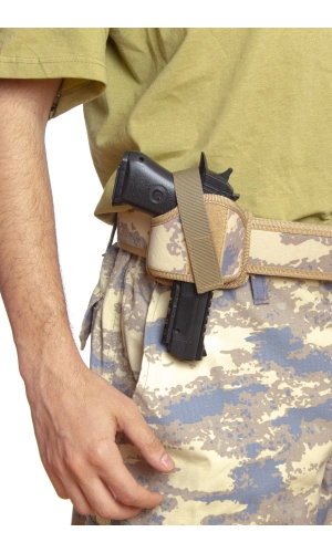 Sag El Hava Kuvvetleri Kamuflaj Renkli Mini Speed Airsoft Palaskaya Kemere Gecirmeli impertex Kase Silah Kilifi