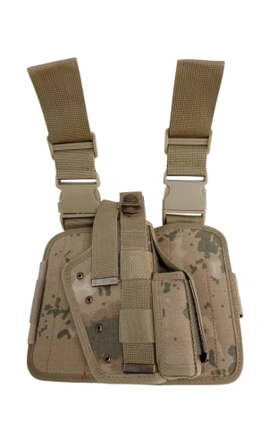 sag el jandarma kamuflaj renkli cift baglantili airsoft palaskaya kemere gecirmeli impertex bacak silah kilifi