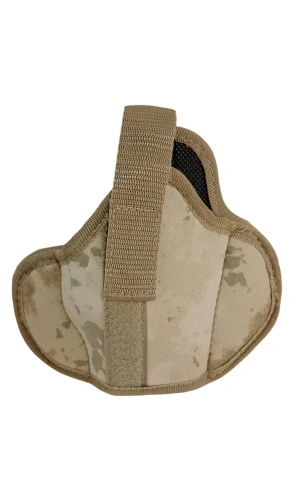 sag el kamuflaj renkli yarim kelebek airsoft palaskaya kemere gecirmeli cirtli impertex silah kilifi