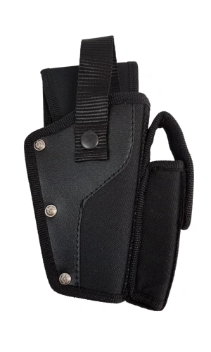 sag el siyah renk tek emniyetli sarjorluklu airsoft palaskaya kemere gecirmeli impertex silah kilifi