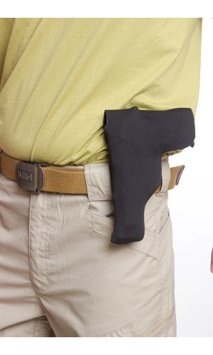 sag el siyah renkli dalgic kumas masali kapakli ic tasima airsoft silah kilifi