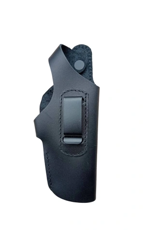 Sag El Siyah Renkli Hakiki Deri Masali Universal ic Diş Tasima Tam model Palaskaya Kemere Gecirmeli Silah Kilifi