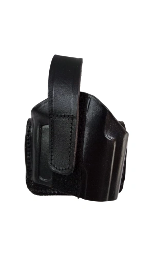 Sag El Siyah Renkli Hakiki Deri Tek Emniyetli Universal Airsoft Palaskaya Kemere Gecirmeli Kase Silah Kilifi