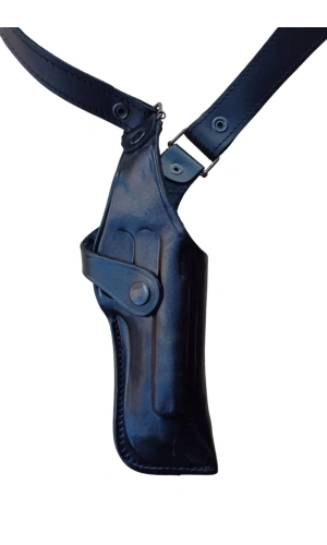 sag el siyah renkli ozel uretim hakiki deri tekli koltukalti kaliteli airsoft silah kilifi