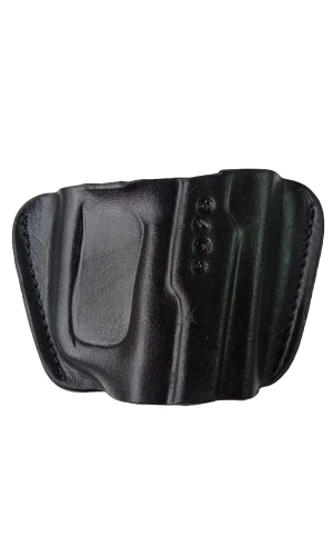 Sag El Siyah Renkli Hakiki Deri Kase Universal Silah Kilifi