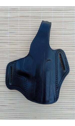 Sag el siyah renkli kelebek Model hakiki deri citcitli Girsan MC 28 SA silah kilifi