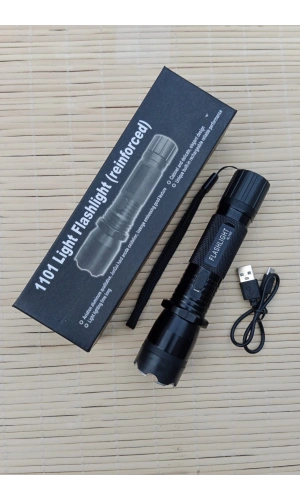 Sarjli Elektrosoklu 220 v El feneri HL 1101 Light Flashlight Plus Sok Cihazi