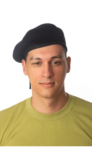 siyah renkli urbam seta kasmir askeri yan bere