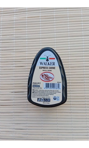 siyah renkli ayakkabi sungerli walker parlatici express shine