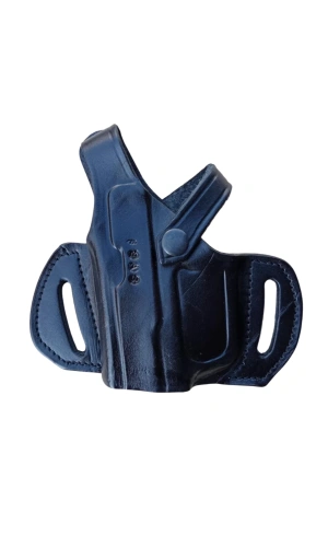 sol el siyah renkli tek emniyetli universal kaliteli kemere gecirmeli yarim kelebek hakiki deri sar 9 silah kilifi