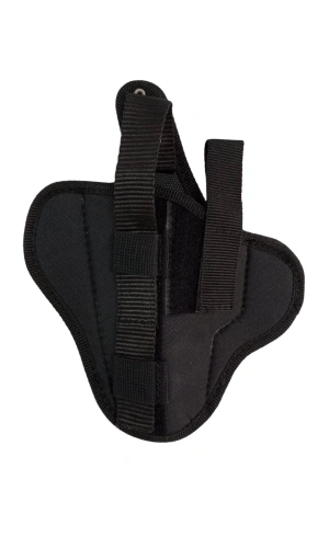 sol el siyah renkli cift emniyetli tam kelebek airsoft palaskaya kemere gecirmeli impertex silah kilifi