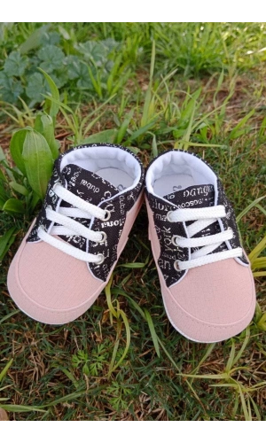 somon siyah renkli ici pamuklu organik ortopedik cocuk bebek ilkadim bagcikli patik kanvas sneaker casual ayakkabi