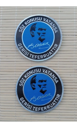 soz konusu vatansa gerisi teferruattir 3d termoplastik silikon kabartma arma patch pec