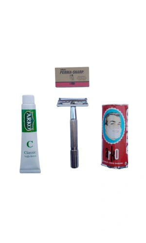 Tima 779 tras makinasi Arko Berber Tras Sabunu Perma Sharp Yaprak Jilet Arko Nem Klasik cilt besleyici Yagli Krem 20 cc Tras Seti