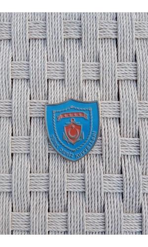 turk deniz kuvvetleri amblemli ozel tasarim cuzdan rozeti