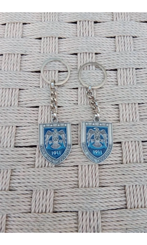 Turk Hava Kuvvetleri 1911 Kartal Amblemli Kabartma Yazili ozel Tasarimli Metal Anahtarlik