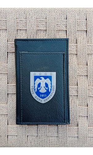 turk hava kuvvetleri 1911 kartal amblemli ozel tasarim 3d plastik ufak rozetli hakiki deri bloknot