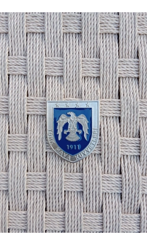 turk hava kuvvetleri 1911 kartal amblemli ozel tasarim cuzdan rozeti